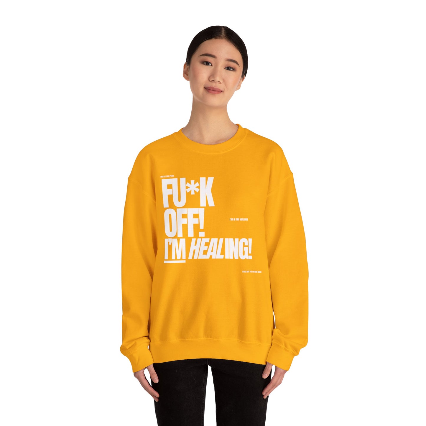 FU*K OFF! Crewneck Sweatshirt