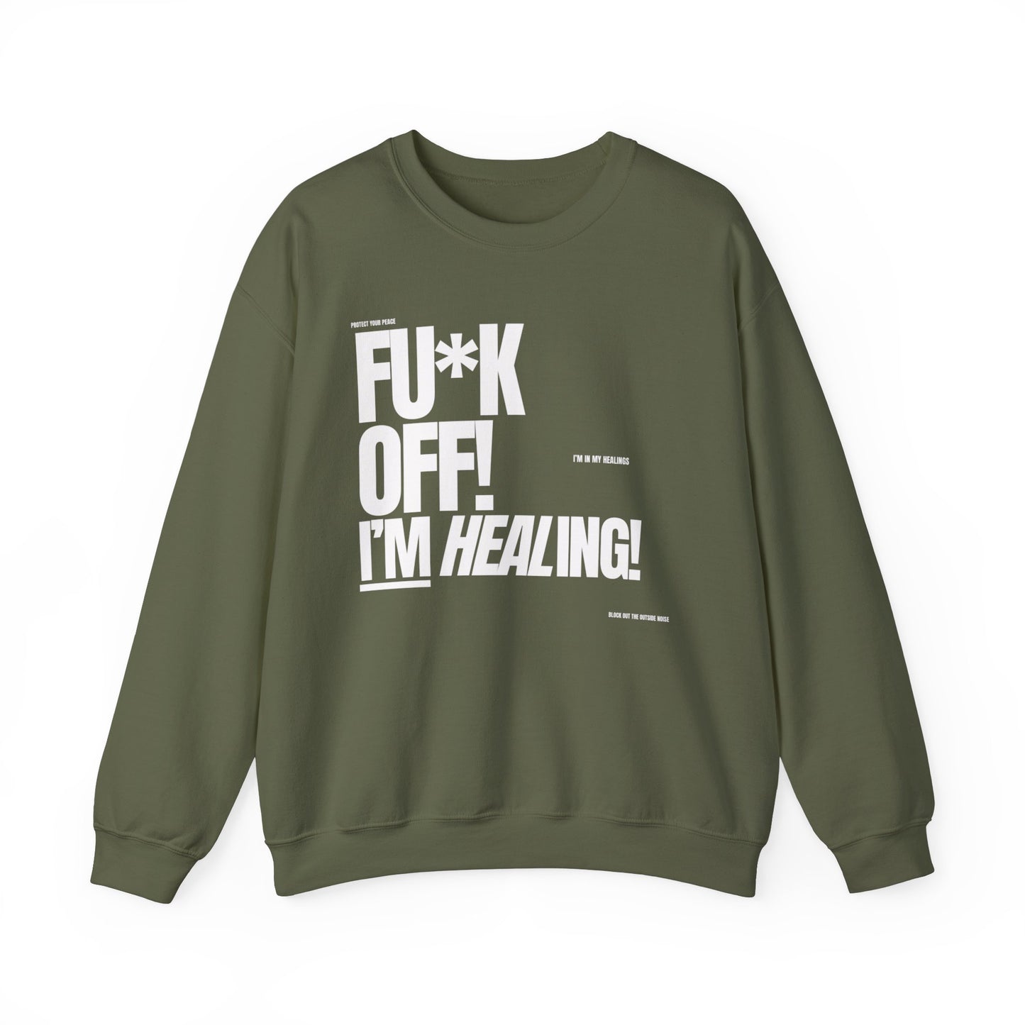 FU*K OFF! Crewneck Sweatshirt