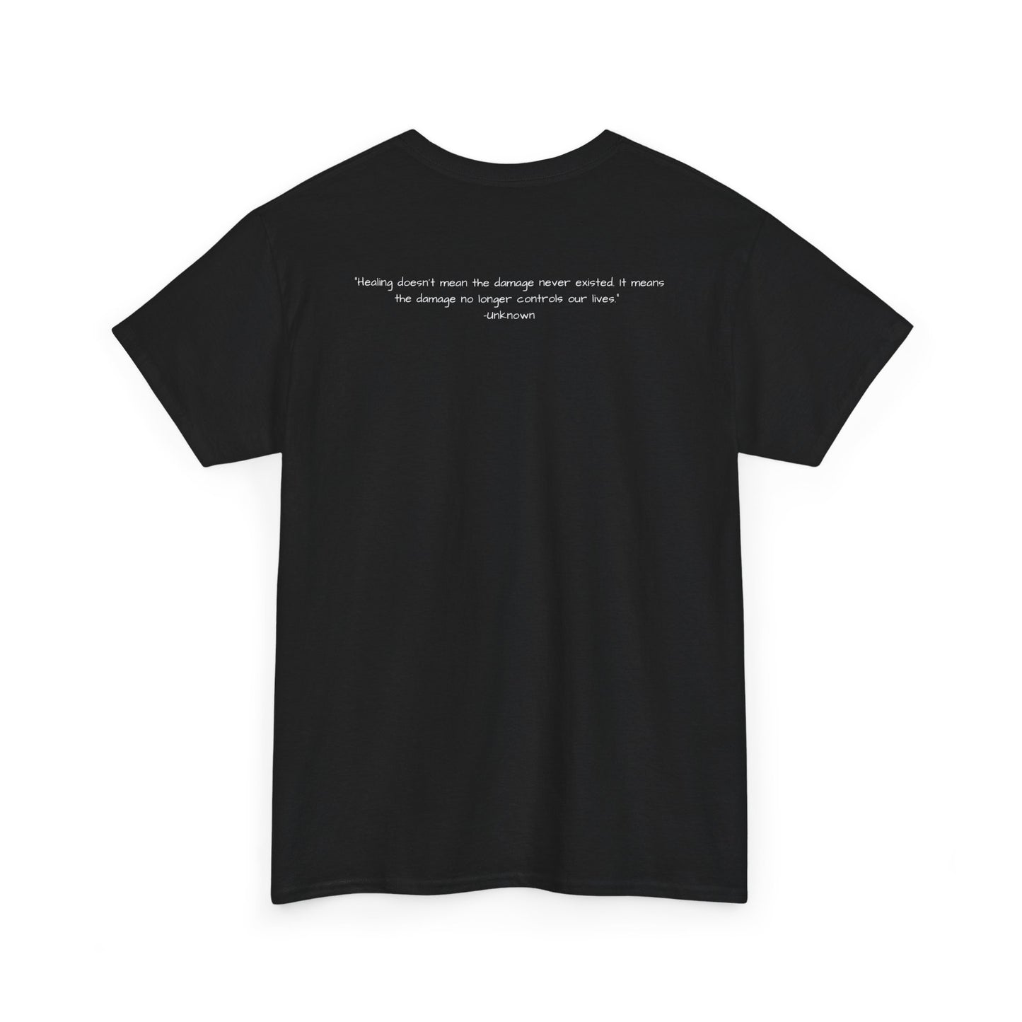 FU*K OFF! THE ORIGINAL TEE  W/ Healing Quote