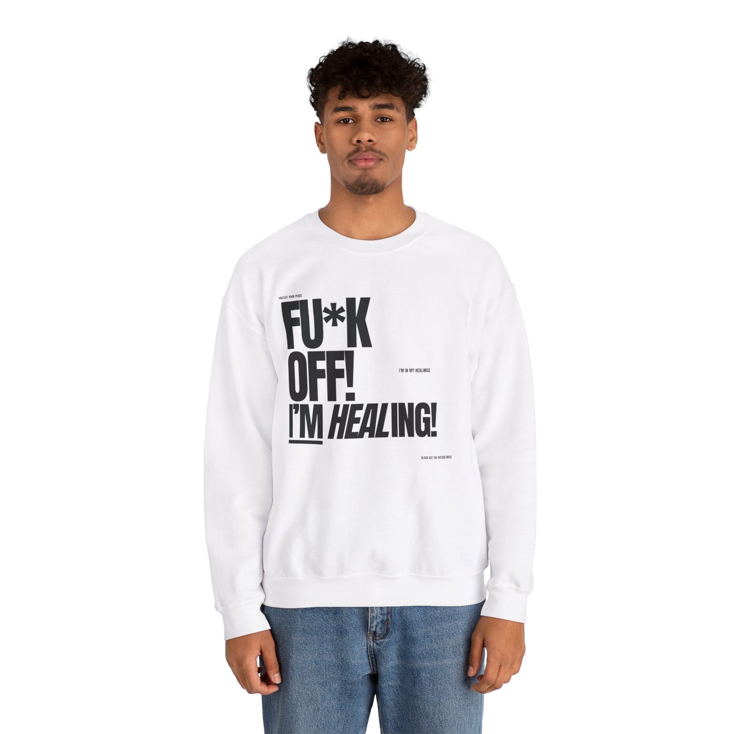 FU*K OFF! Crewneck Sweatshirt