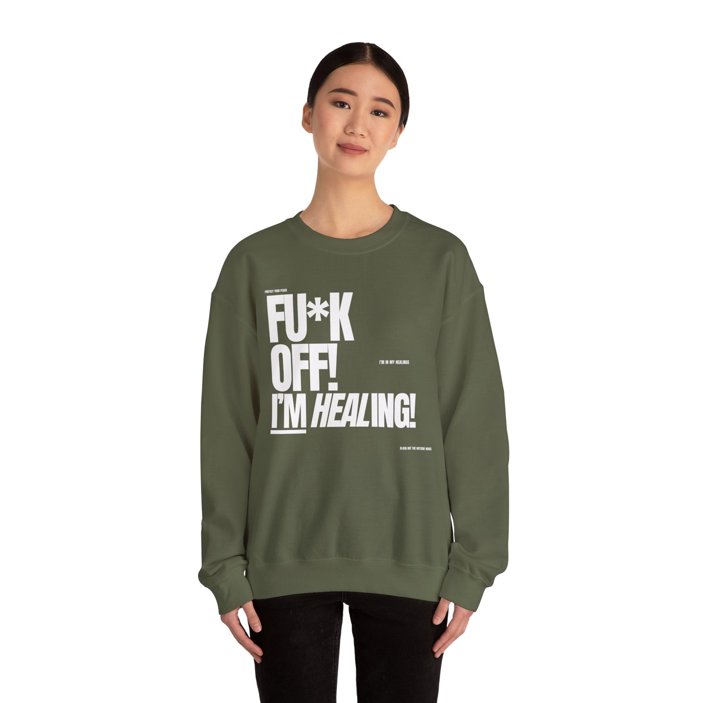 FU*K OFF! Crewneck Sweatshirt