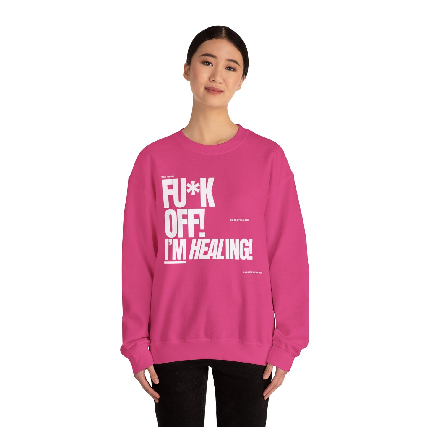 FU*K OFF! Crewneck Sweatshirt