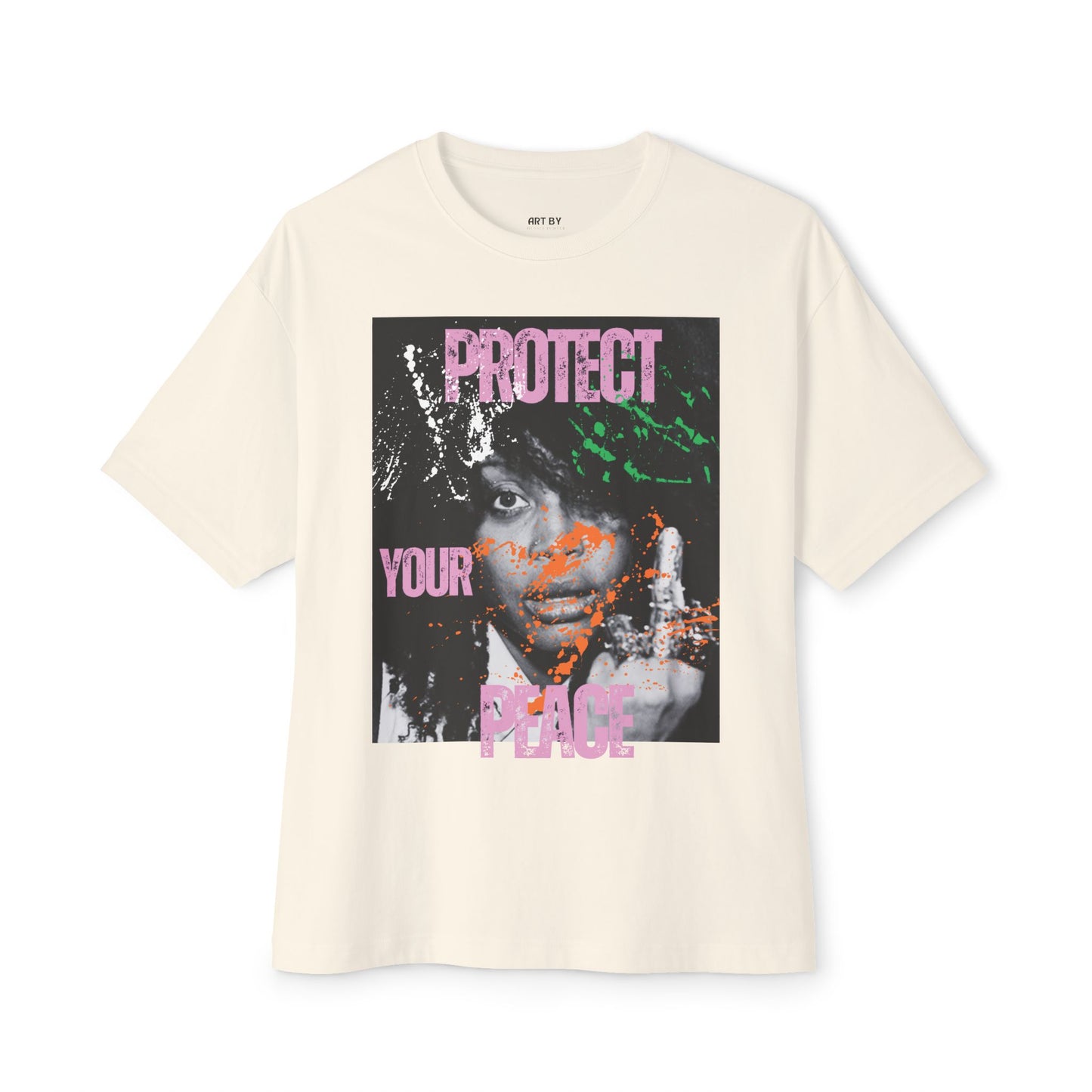 PROTECT YOUR PEACE OVERSIZED TEE