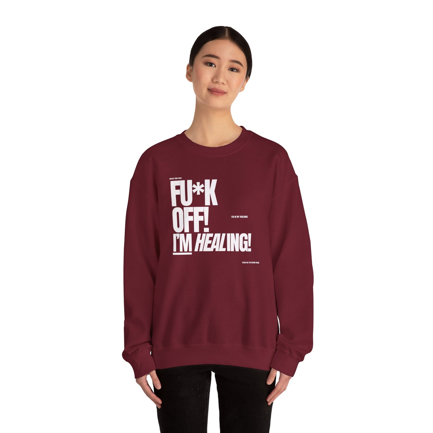 FU*K OFF! Crewneck Sweatshirt