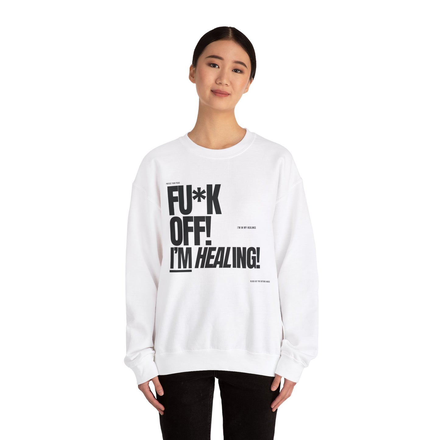 FU*K OFF! Crewneck Sweatshirt